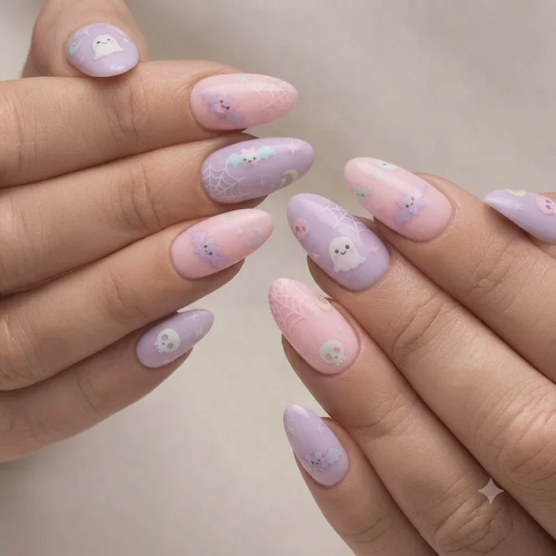 Cute Halloween Nails: 30 Sweet Ideas for 2026