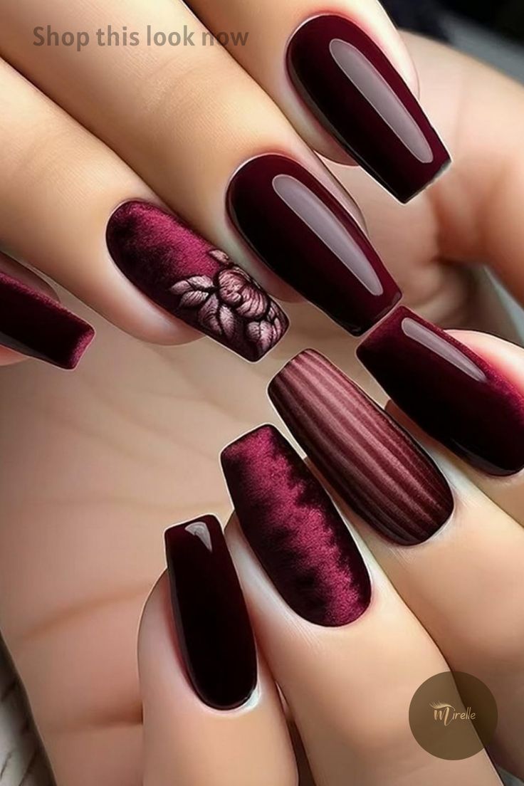 Pinterest-Worthy cherry red nails for 2025